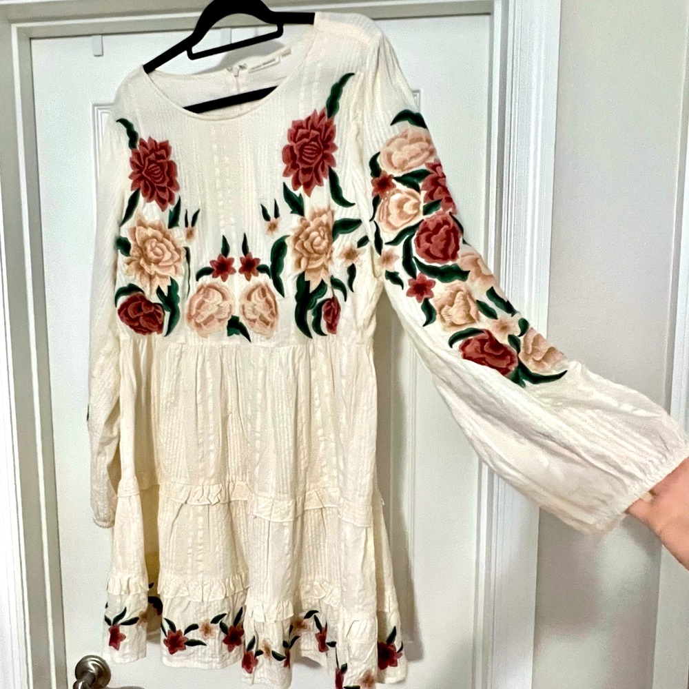 Embroidered Roller Rabbit dress